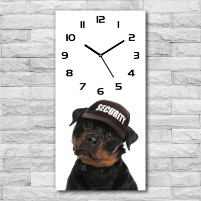 Jamshida Glass Wall Clock