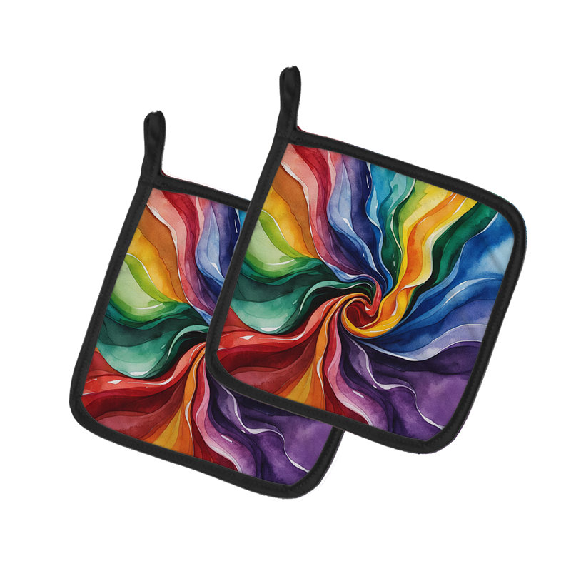 Paire de maniques Gay Pride