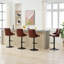 Tabouret de bar pivotant à hauteur réglable (ensemble de 4)-936313339