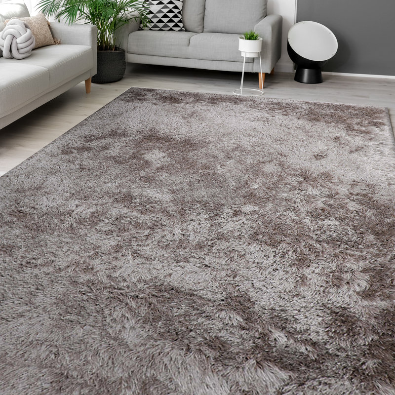 Pavilion Area Rug in Beige, Rectangle 10' x 14', Gray