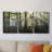 " Light And Trees " 3 - Pieces-1423108832