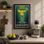 Margarita Poster Art Deco - Wrapped Canvas-464685712-464685723