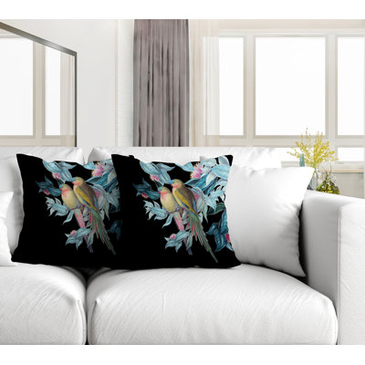 Padmini Indoor / Outdoor Square Pillow Cover & Insert