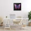 Art de la giclée de papillon mauve vif par Roozbeh Bahramali-102891316-102891317