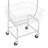 Large Capacity Clothes Cart, Rolling Laundry Cart, Laundry Cart With Hanging Rod
