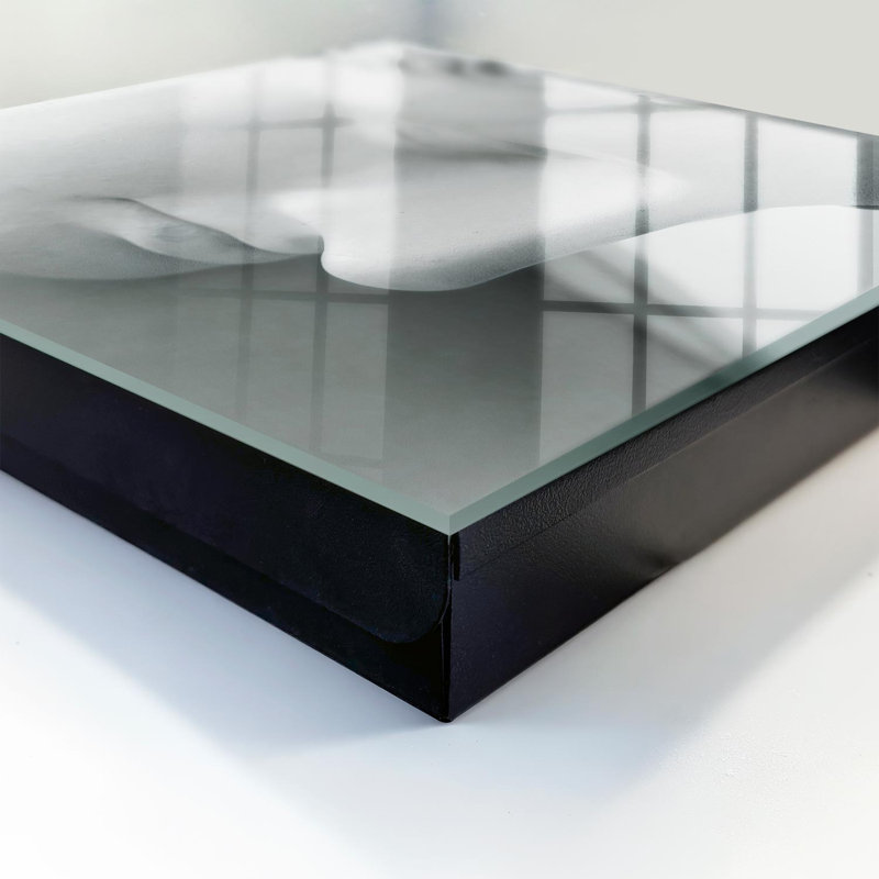 Key cabinet for home, Opens to the left, 30x30x5, Black, An elegant sculpture full of subtlety, 