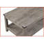 Ensemble de tables basses 3 pièces Rustic Tables de bout carrées pour le salon, assemblage facile et amp; Tablette de rangement