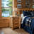 Fireside Lodge Cedar Log Three Drawer Nightstand - Natural-14234379