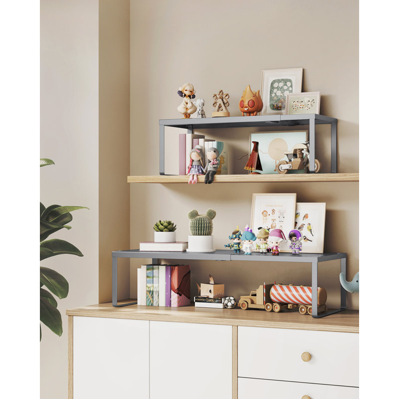 Spice Racks, Extendable Cupboard Organisers, Silver