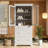 Modern High Freestanding Tall Bathroom Cabinet-58912027
