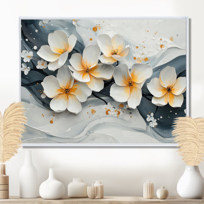 Velours fleur de cerisier noir II - impressions sur toile de fleurs de cerisier