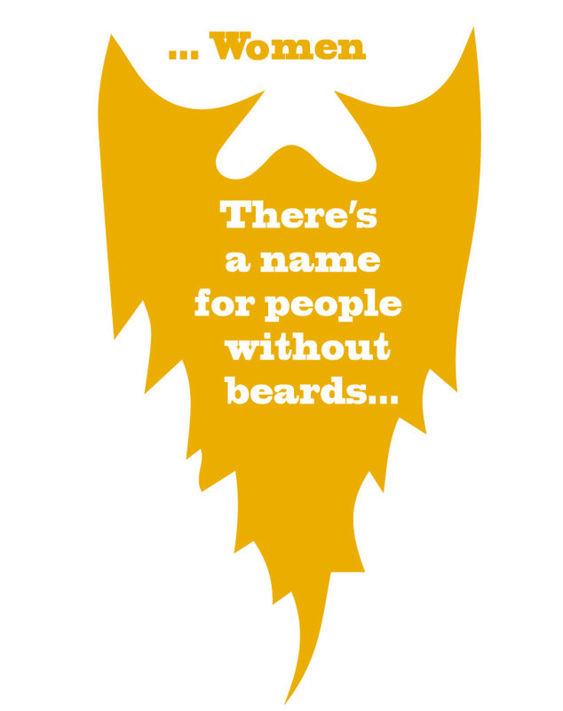 Décalcomanie murale personnes sans beards quot, Jaune signalisation, H 36 po x l 20 po x P 0,01 po
