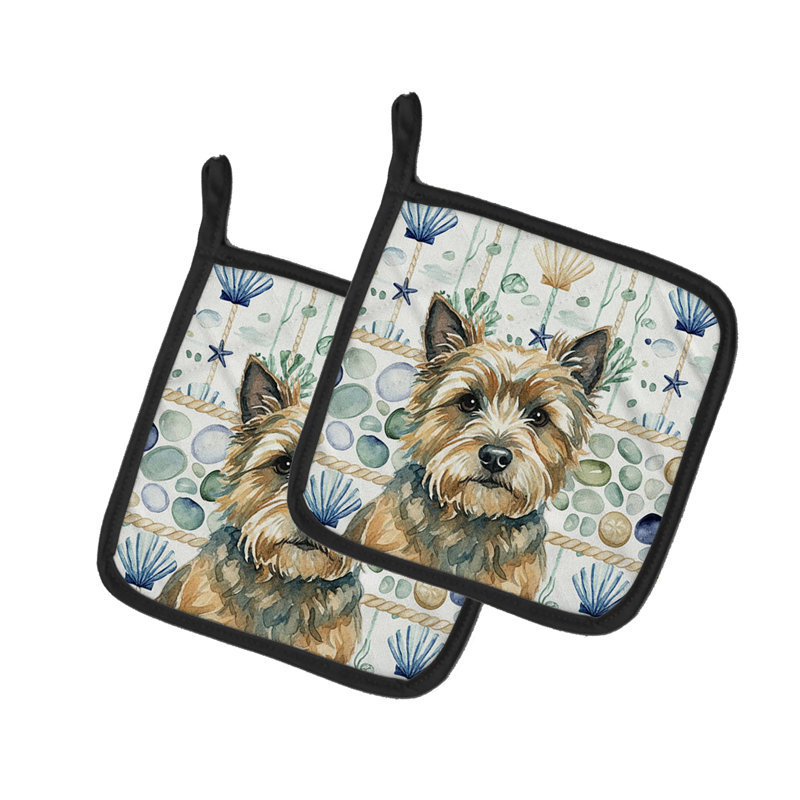 Paire de poignées Cairn Terrier