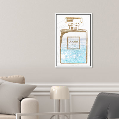 «Water Love Light Perfumes», reproduction d'art sur toile