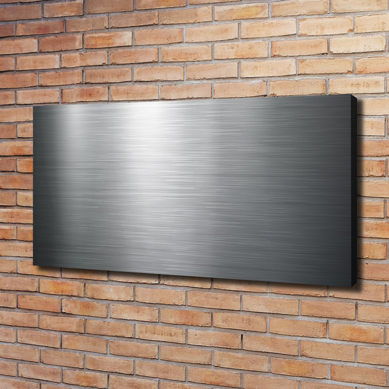 Metal Background - Wrapped Canvas Print