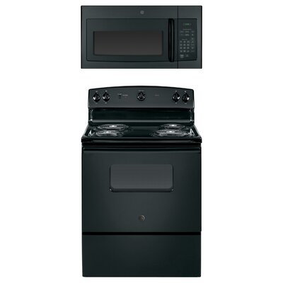 GE Appliances 2 Piece Kitchen Appliance Package with Electric Freestanding Range , Over-The-Range Microwave -  Composite_64B30FF6-85E8-460D-98AF-5BFCF58FACCF_1586467811