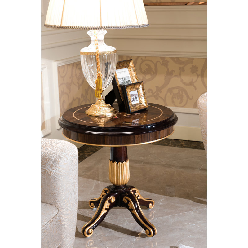 Solid Wood End Table