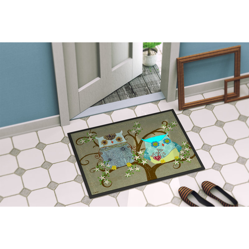Wampsville Non-Slip Outdoor Doormat, Rectangle 2' x 3'