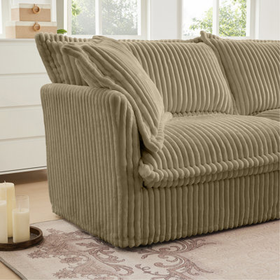 Koala Sofa LSF W/1 Pillow -Camel