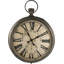 Horloge murale antique avec rangement caché Antiquité