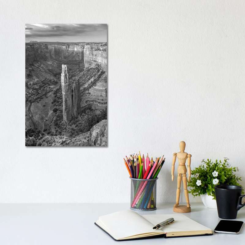 Spider Rock, Canyon De Chelley, Arizona by Tim Fitzharris - Gallery-Wrapped Canvas Giclée on Canvas, 20.32 cm H x 30.48 cm W