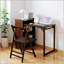 Bamboo Folding Desk with Hidden Storage, Perfect for Small Spaces and Home Offices, Mid Century Design