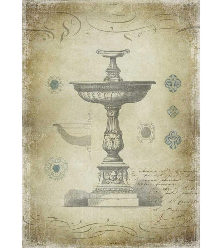 «One Allium Way® Jeffries, Oliver», art sur toile tendue à la galerie Oliver, H 48 po x l 36 po