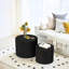 Ensemble de 2 tables basses gigognes