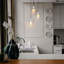Lustre linéaire moderne Spoutnik à 8 lumières Bengoa