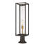 Luminaire à fixation sur mât câblé 1 lumière Bello-1135407069