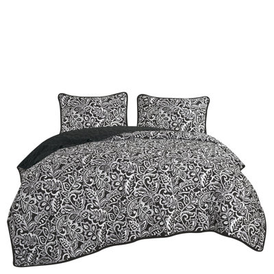 Microfiber 3 Piece Coverlet / Bedspread Set