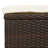 2-Person Sunbed with Round Roof Patio Daybed Furniture Poly Rattan-1284915322-1284915297