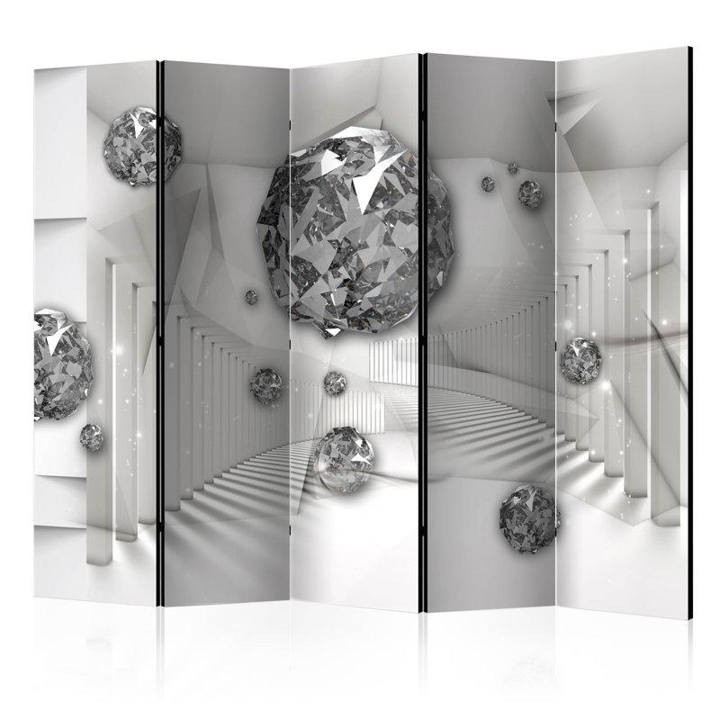 Westchester 172cm H Folding Room Divider, 5