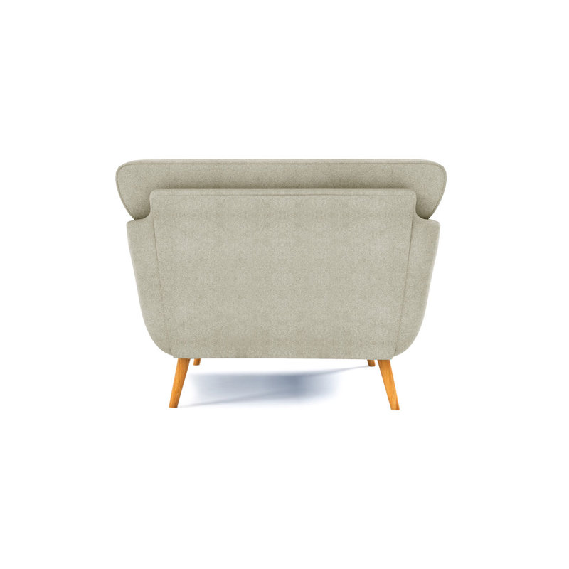Destini Upholstered Armchair, Light Beige