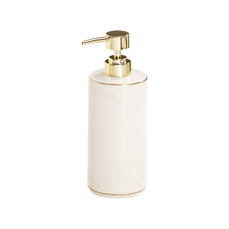 Distributeur de lotion Delphine blanc
