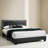 Queen Size Upholstered Platform Bed Frame-409821979