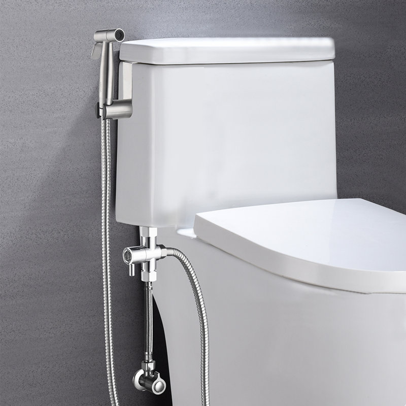 Bidet à main, Nickel brossé