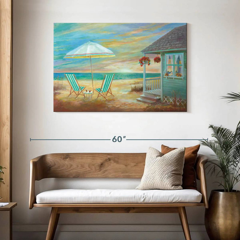 Coucher de soleil Gillard Cottage, H 30 po x l 45 po