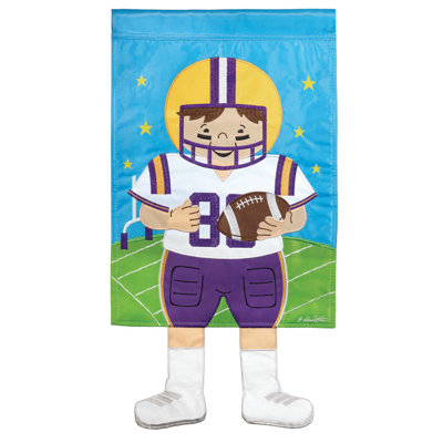 Double Sided 24'' H x 13'' W Polyester Garden Flag