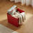 Storage Ottoman Folding Foot Rest Stool, Leather Footstool Bench, Short Ottoman Stool, Storage Foot Rest Store, Books (15" D x 15" W x 15" H)-1490474983