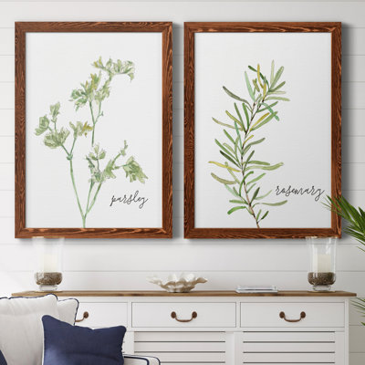 Fresh Sprig Persil - ensemble de 2 reproductions d'art