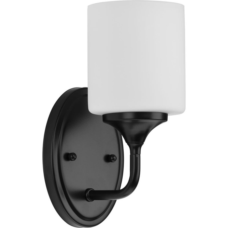 Shannagh Dimmable Bath Sconce, Matte Black
