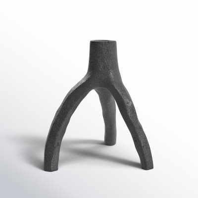 Iron Tabletop Candlestick