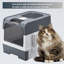 Plastic Self-Cleaning Litter Box