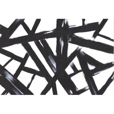 Dynamic Strokes - Wrapped Canvas Painting