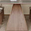 Ensemble de table de salle à manger en bois massif fritté simple-105980625
