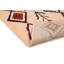 Tapis beige / rouille Laarous-2141078076