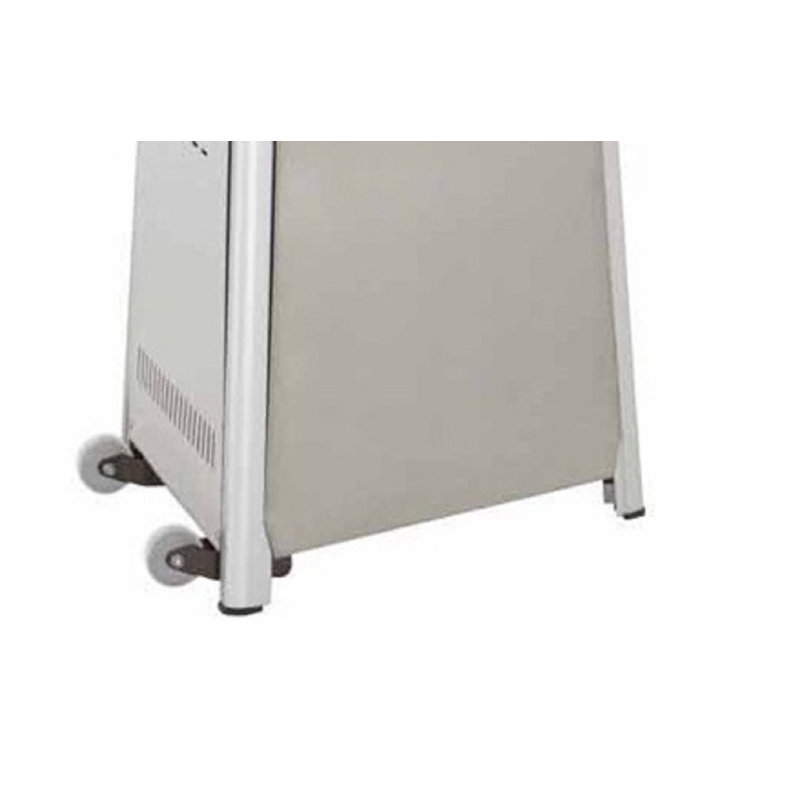 41000 Propane Standing Patio Heater, Stainless Steel