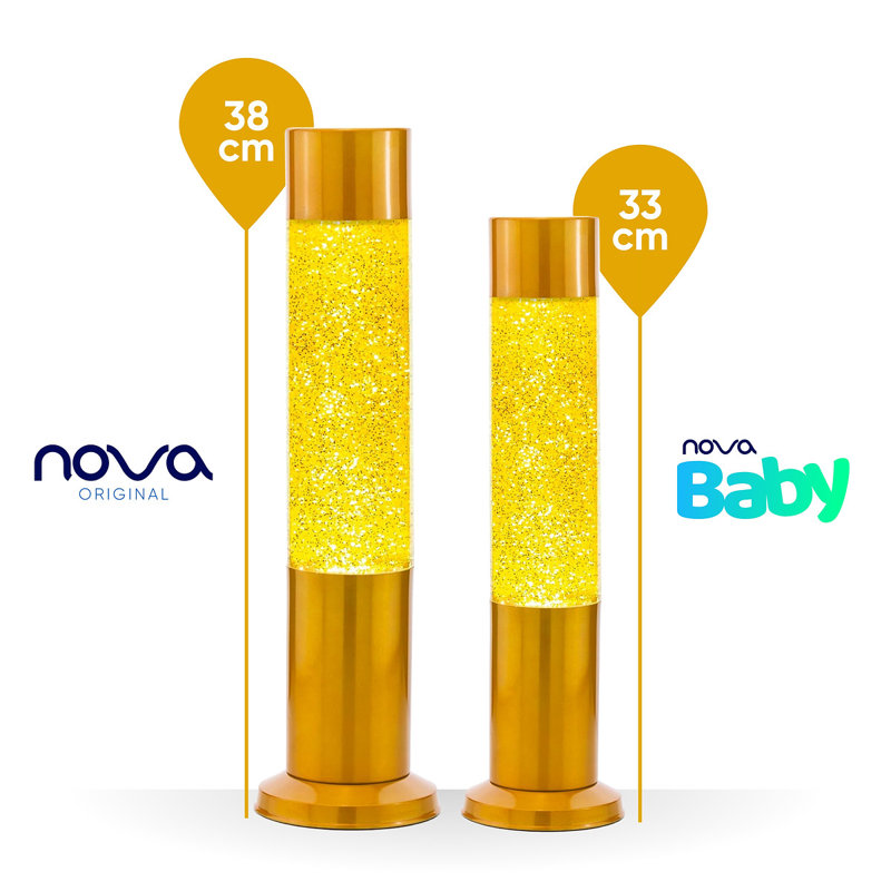 Baby Tinted Glass - Base & Top, Yellow