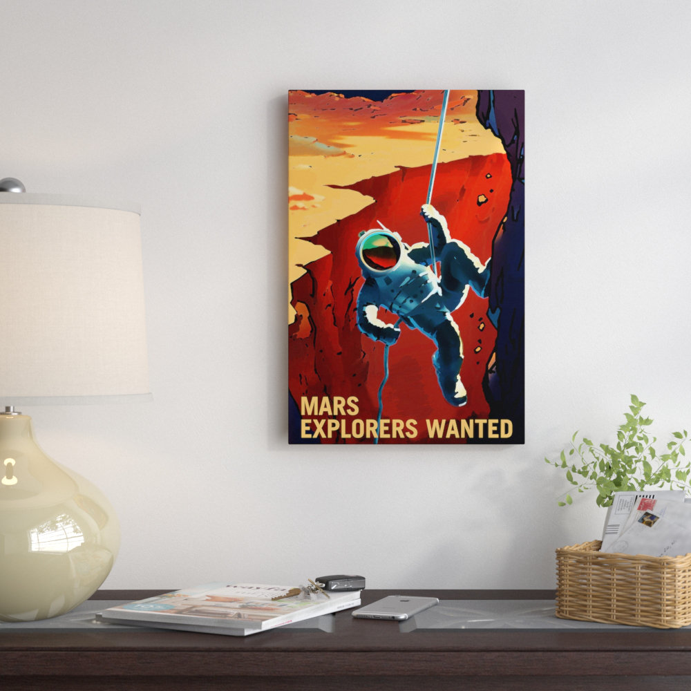 " Explorers Wanted " by NASA East Urban Home 